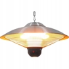 Lampada riscaldante professionale a sospensione a LED con telecomando 17m2 Stalgast 692310