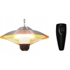 Lampada riscaldante professionale a sospensione a LED con telecomando 17m2 Stalgast 692310