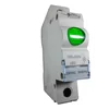 Lampe de signalisation LED 230V verte avec montage sur rail dans les tableaux électriques IP20