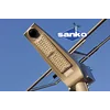 Lampione stradale solare SANKO LED SN-50 (LED 50W 9000lm, pannello bifacciale 100W LiFePO4 30Ah)