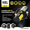 Lanterna de oficina recarregável 2W LW-1A KEL Plastrol