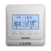 LARX LCD push-button thermostat, 16 A