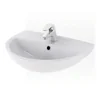 Lavabo avec 1 Mito Trou Rouge 50 x 38 cm Cersanit TK001-004