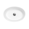 Lavabo da appoggio Besco Uniqa Glam, argento - ULTERIORE SCONTO 5% PER CODICE BESCO5