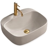 Lavabo da appoggio Rea Luiza Grey Matt - Sconto aggiuntivo del 5% con il codice REA5