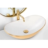 Lavabo da appoggio Rea Royal 60 White Gold - ulteriore sconto del 5% con il codice REA5