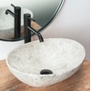 Lavabo da appoggio Rea Sofia Light Stone - SCONTO aggiuntivo 5% con codice REA5