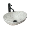 Lavabo da appoggio Rea Sofia Light Stone - SCONTO aggiuntivo 5% con codice REA5