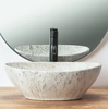 Lavabo da appoggio Rea Sofia Light Stone - SCONTO aggiuntivo 5% con codice REA5