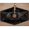 Lavabo da appoggio Rea Vegas Black Marble Shiny - Sconto aggiuntivo del 5% con il codice REA5