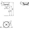 Lavatório de bancada Ideal Standard Strada 41cm