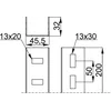 LCCW50H35MC Conector de canal