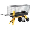 LEADER HRH4T HORIZONTAL HYDRAULIC ELECTRIC WOOD SPLITTER 4 TONS - EWIMAX -