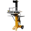 LEADER WRV6T-O WOOD SPLITTER HYDRAULIC ELECTRIC VERTICAL CHIPPER PRESSURE 6 TON -