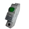 LED 230V green signaling lamp with rail mounting in electrical panels IP20