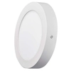 LED panel 170mm, circular fitted white, 12W warm white