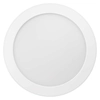LED panel 224mm, circular fitted white, 18W warm white