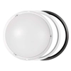 LED recessed light, circle black/white 14W warm white