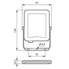 Led-strålkastare BVP164 20W 4000K 2400lm 840 SWB IP65