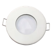 LEDsviti Бял LED плафон за баня 5W 12V IP44 дневно бял (14014) + 1x рамка