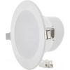 LEDsviti Balta įmontuota apvali LED lempa 10W 115mm šiltai balta IP63 (2446)
