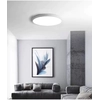 LEDsviti Bel dizajnerski LED panel 500mm 36W topla bela (9729)