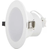 LEDsviti Bela vgradna okrogla LED svetilka 10W 115mm dnevno bela IP63 (2445)