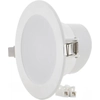 LEDsviti Bela vgradna okrogla LED svetilka 10W 115mm dnevno bela IP63 (2445)