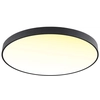 LEDsviti Black ceiling LED panel 400mm 24W warm white with sensor (13874)