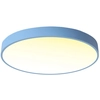 LEDsviti Blue plafond LED panneau 400mm 24W blanc chaud avec capteur (13878)