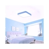 LEDsviti Blue plafond LED panneau 400x400mm 24W blanc jour avec capteur (13879)