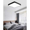 LEDsviti Črna zasnova LED plošča 400x400mm 24W dnevno bela (9734)