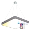 LEDsviti függő szürke LED panel 400x400mm 24W intelligens CCT vezérlővel (13221)