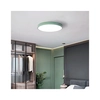 LEDsviti Groen plafond LED paneel 400mm 24W warm wit met sensor (13890)