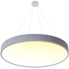 LEDsviti Hängendes graues Design-LED-Panel 400mm 24W warmweiß (13155) + 1x Draht für hängende Panels – 4 Drahtset