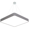 LEDsviti Hängendes graues Design-LED-Panel 400x400mm 24W Tagesweiß (13158) + 1x Draht für hängende Panels – 4 Drahtset