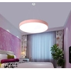 LEDsviti Hängendes LED-Panel mit rosa Design 400mm 24W warmweiß (13131) + 1x Draht zum Aufhängen von Panels – 4 Drahtsatz