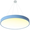 LEDsviti Hanging Blue designer LED panel 600mm 48W warm white (13179) + 1x Wire for hanging panels - 4 wire set