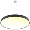 LEDsviti Hanging Panneau LED design noir 400mm 24W blanc chaud (13107)