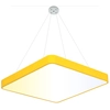 LEDsviti Hanging Yellow design Painel de LED 400x400mm 24W dia branco (13166) + 1x Arame para painéis suspensos - 4 conjunto de arame