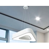 LEDsviti Hvidt loft LED panel trekant 36W dagtimerne hvid (13045)