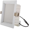 LEDsviti kvadratinis LED vonios kambario šviestuvas 20W diena baltas (915)