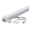 LEDsviti Lâmpada fluorescente LED regulável 150cm 24W T8 branco quente (2462)