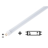 LEDsviti Lámpara fluorescente LED T5 549mm 10W blanco lechoso + fuente externa (1032) + fuente externa