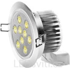 LEDsviti LED прожектор за вграждане 9x 1W студено бял (2702)