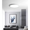 LEDsviti Λευκό πάνελ LED οροφής 400mm 24W ημέρα λευκό με αισθητήρα (13869)