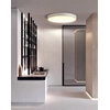 LEDsviti Λευκό πάνελ LED οροφής 400mm 24W ζεστό λευκό με αισθητήρα (13870)