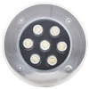 LEDsviti Mobilā zemējuma LED gaisma 1W auksti balta 52mm (7829)