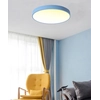 LEDsviti Modrý dizajnový LED panel 500mm 36W teplá biela (9797)