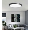 LEDsviti Musta design LED-paneeli 600mm 48W päivä valkoinen (9730)